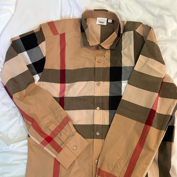 Burberry London Burberry Long Sleeve Button Down Shirt Burberry